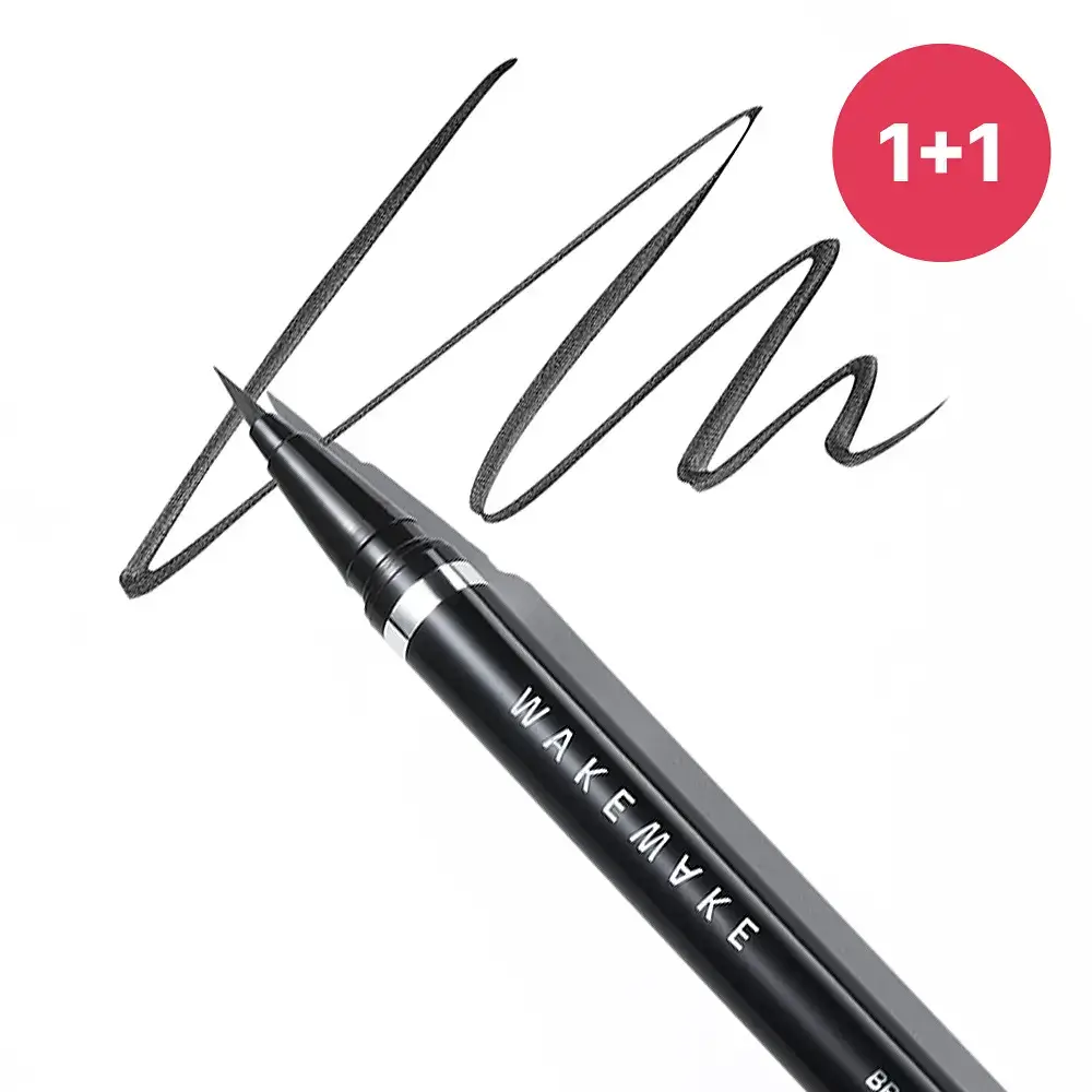 [1+1]웨이크메이크 철벽 브러쉬 아이라이너 3COLOR(1+1 기획)